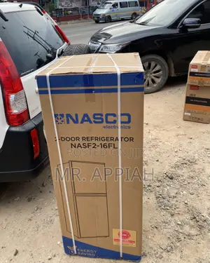 Super Chilling Nasco Nasf2-16fl 2 Door Electric Fridge.