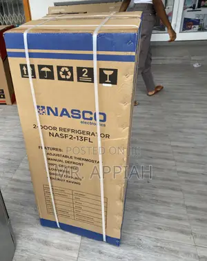 Super Cooling Nasco 2 Door Electric Refrigerator(Gray).