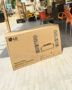 Black Lasting LG Bluetooth LHD687 Wireless Electric Speaker