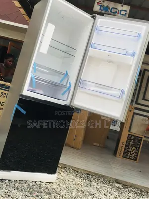 Glass Pearl Doubledoor Bottomfreezer PF-400B 309L Fridge