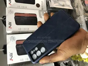 Samsung S21 Ultra Leather Book Case