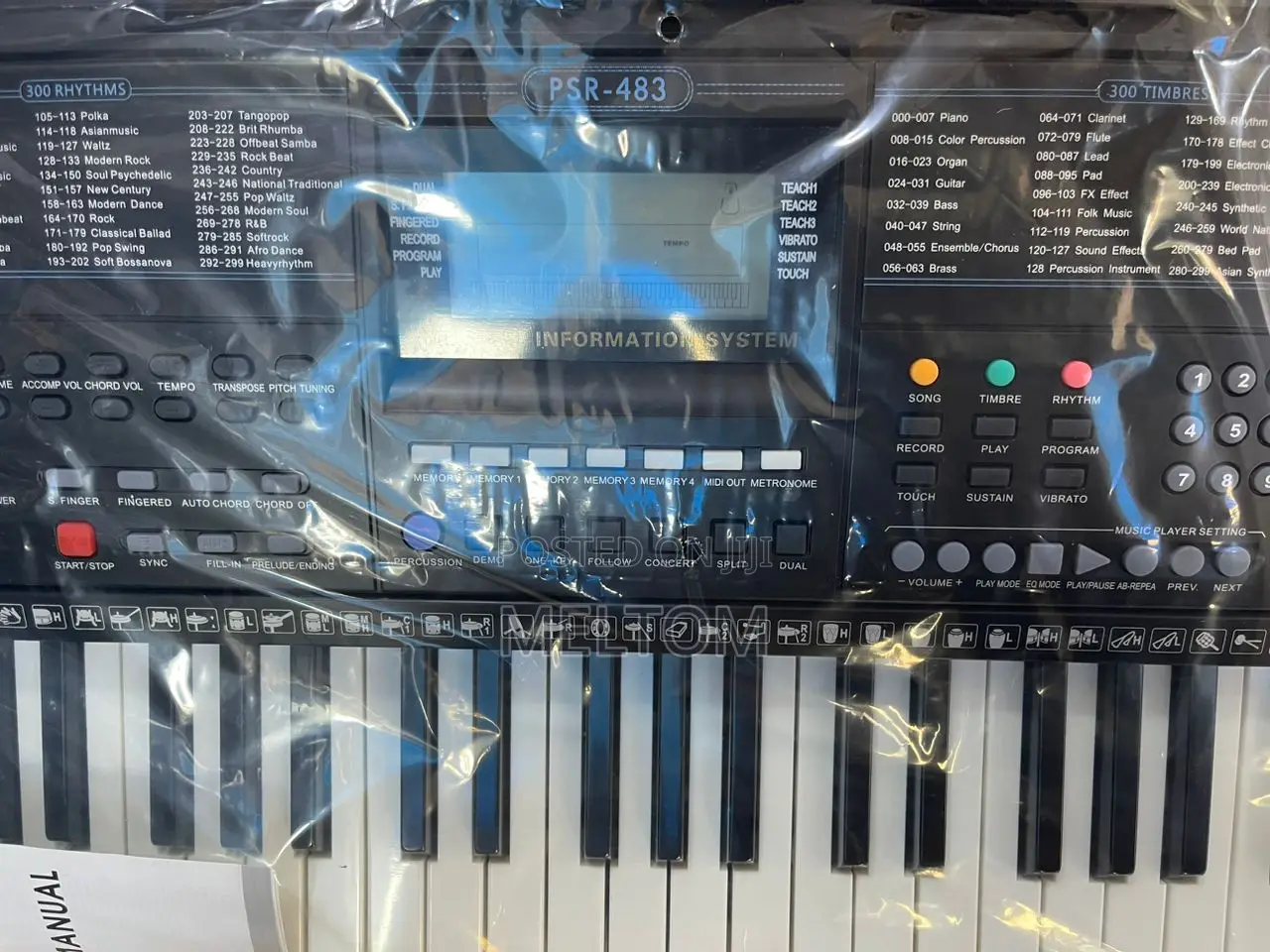PSR-483 Keyboard