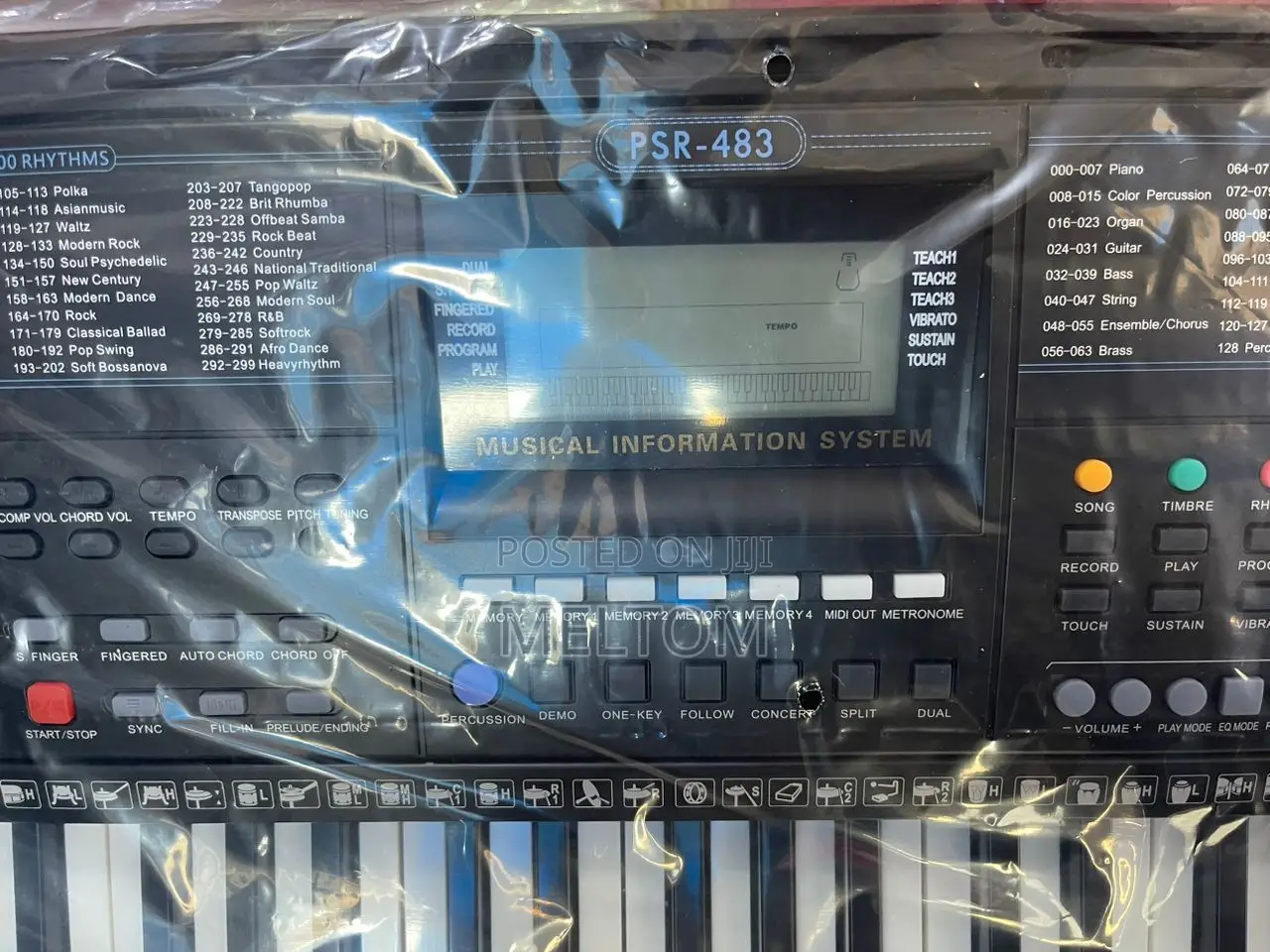 PSR-483 Keyboard