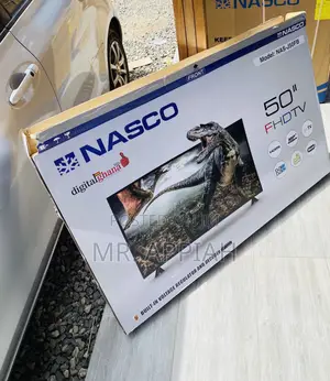 Shop Authentic Nasco 50” Full HD Satellite Tv,Black.