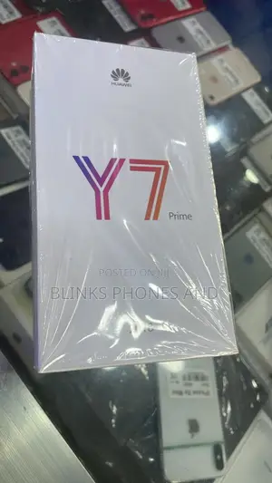 New Huawei Y7 Prime 2018 64 GB Blue