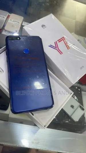 New Huawei Y7 Prime 2018 64 GB Blue
