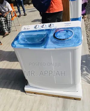 Authentic Nasco 8kg Semi-Automatic Washing Machine(White).