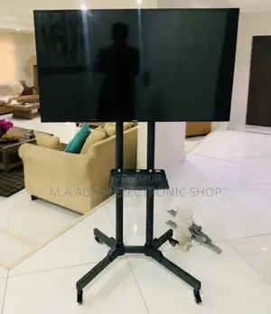 (Black)Purchase Moveable Tv Trolly for 32”-70” Tv.