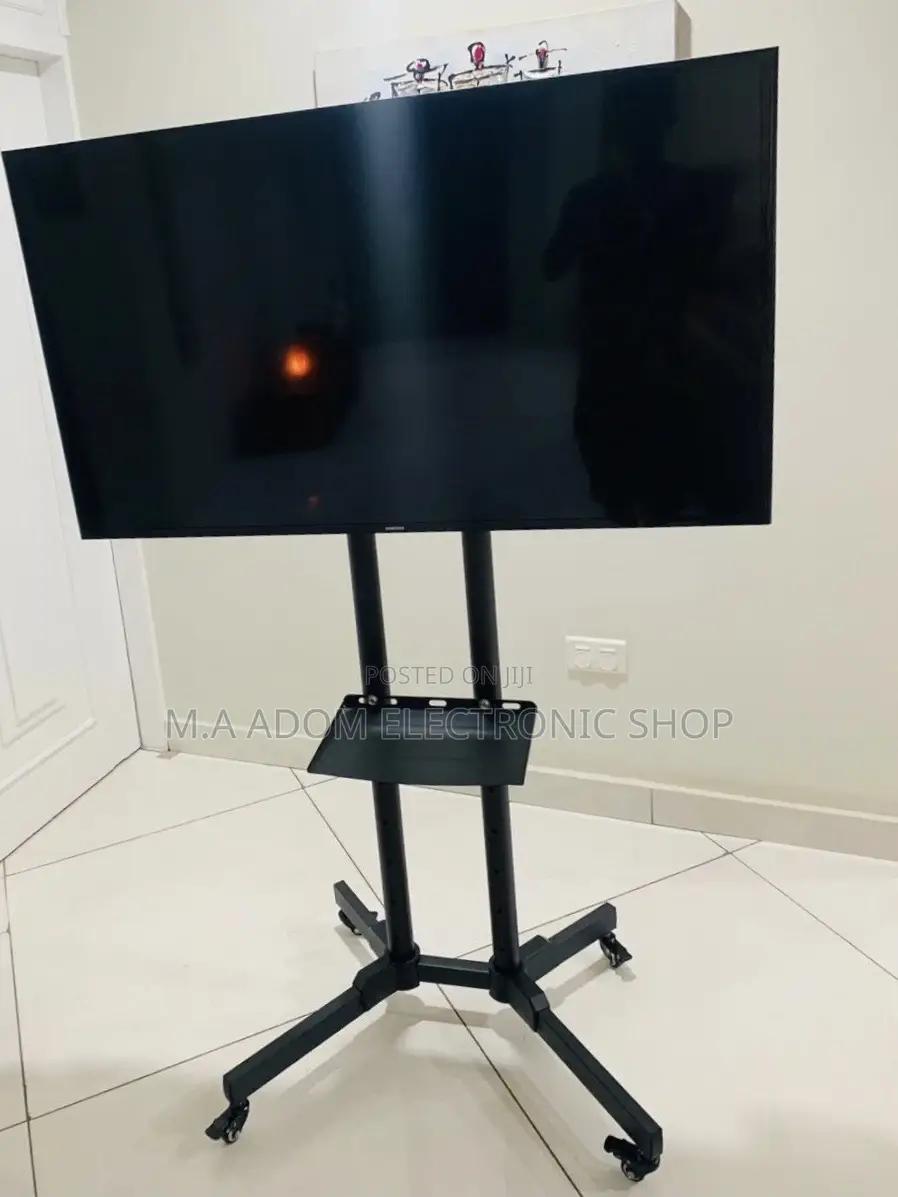 Latest and Affordable Moveable Tv Trolly for 32”-70” Tvblack