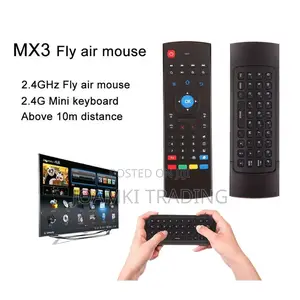 Fly Airmouse Remote Keyboard For Android TV, Smart TV, PC,