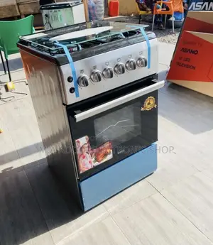 Budget-Friendly Ferre 50x60 4 Gas Burner With Oven(Gray).