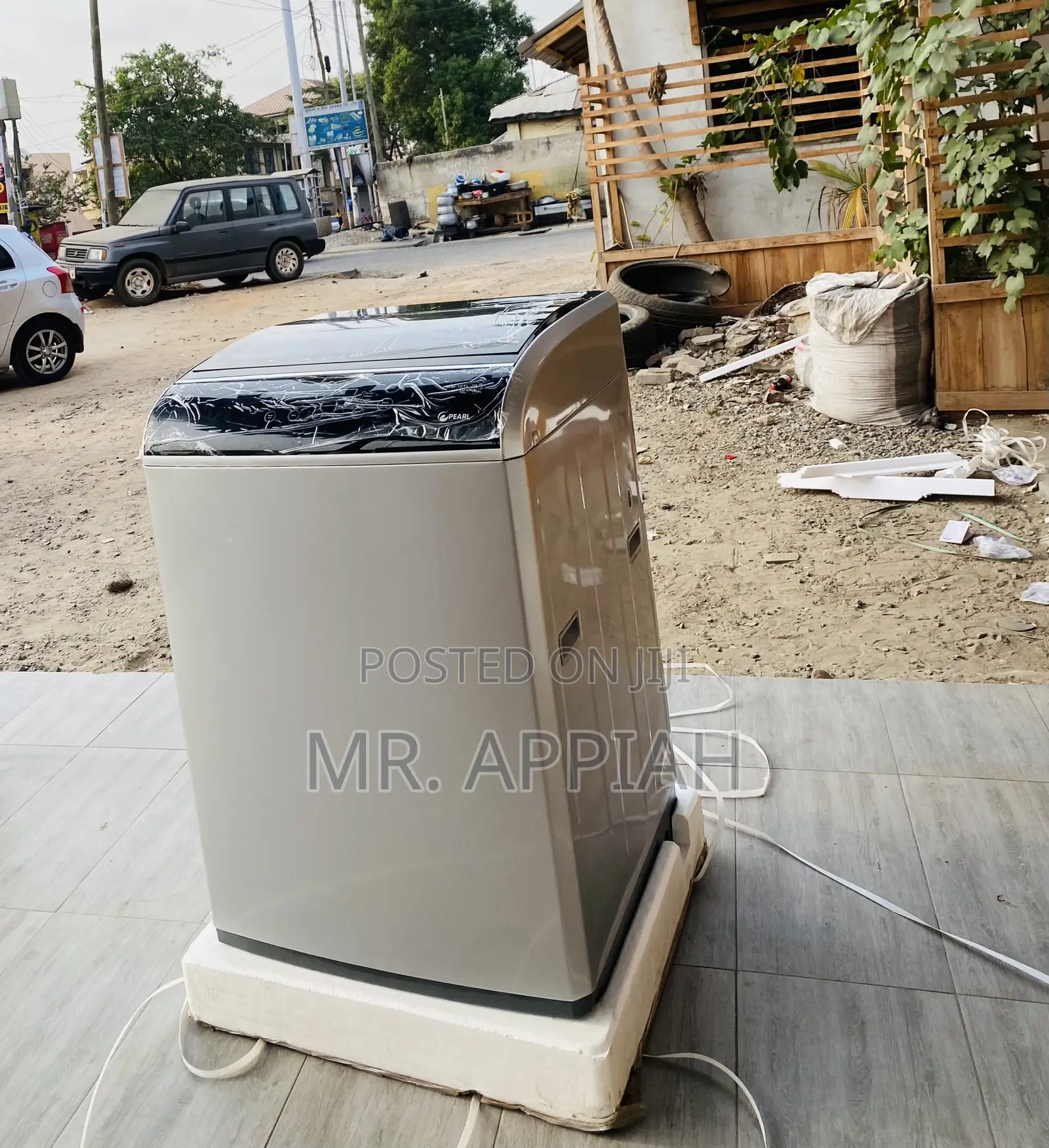 Pearl PWM-12TL-2B 12kg Electric Washing Machine(Gray).