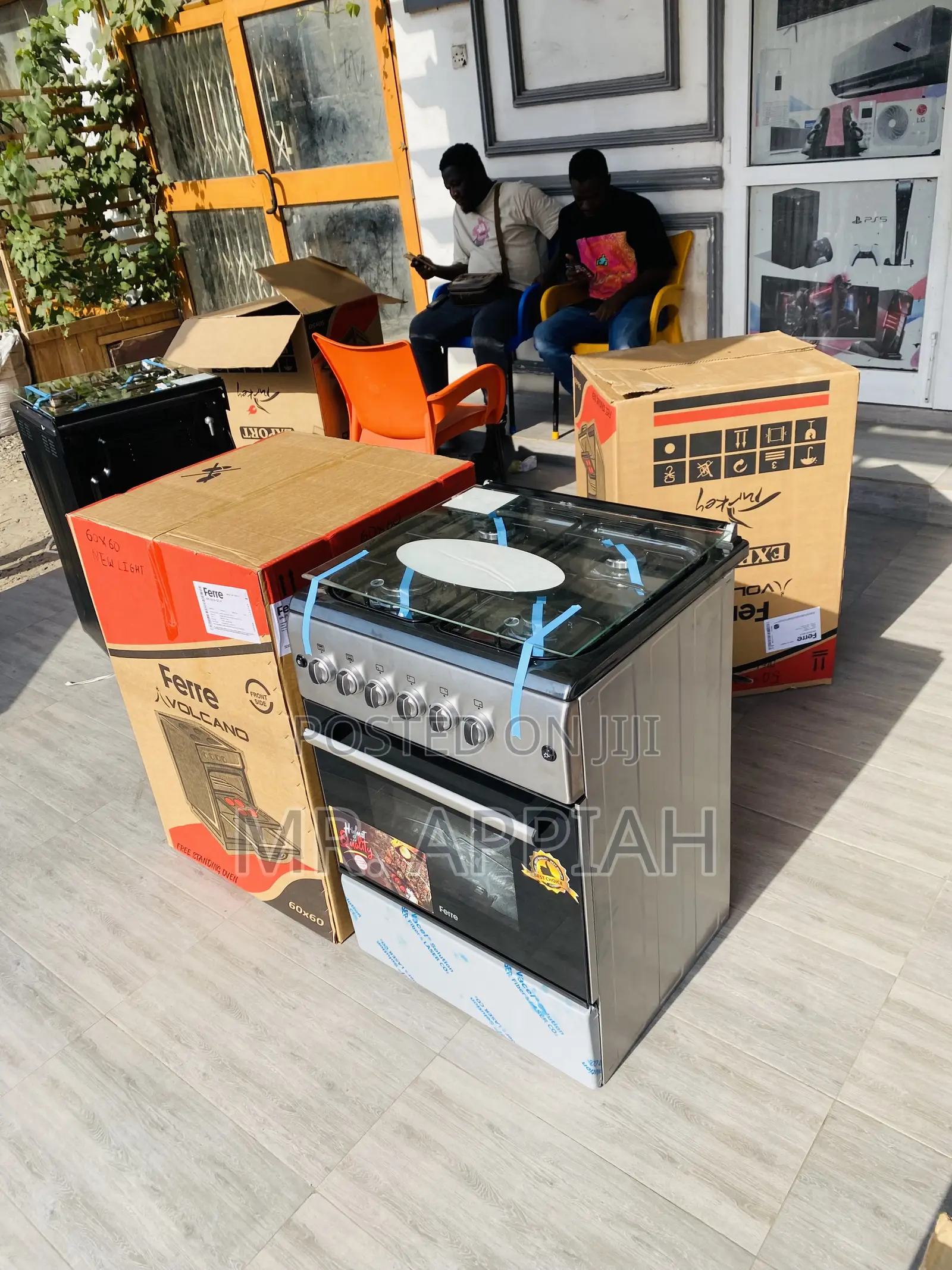 Buy Quality Ferre 4 Gas Burner With Oven(60x60)Gray.