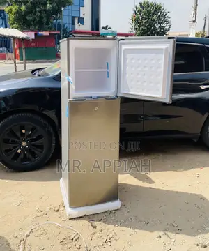 Durable Pearl PF-270 Ix Double Door Electric Fridge,Gray.