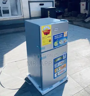 Durable Nasco Nasf2-120(Gray)2 Door Table Top Fridge.