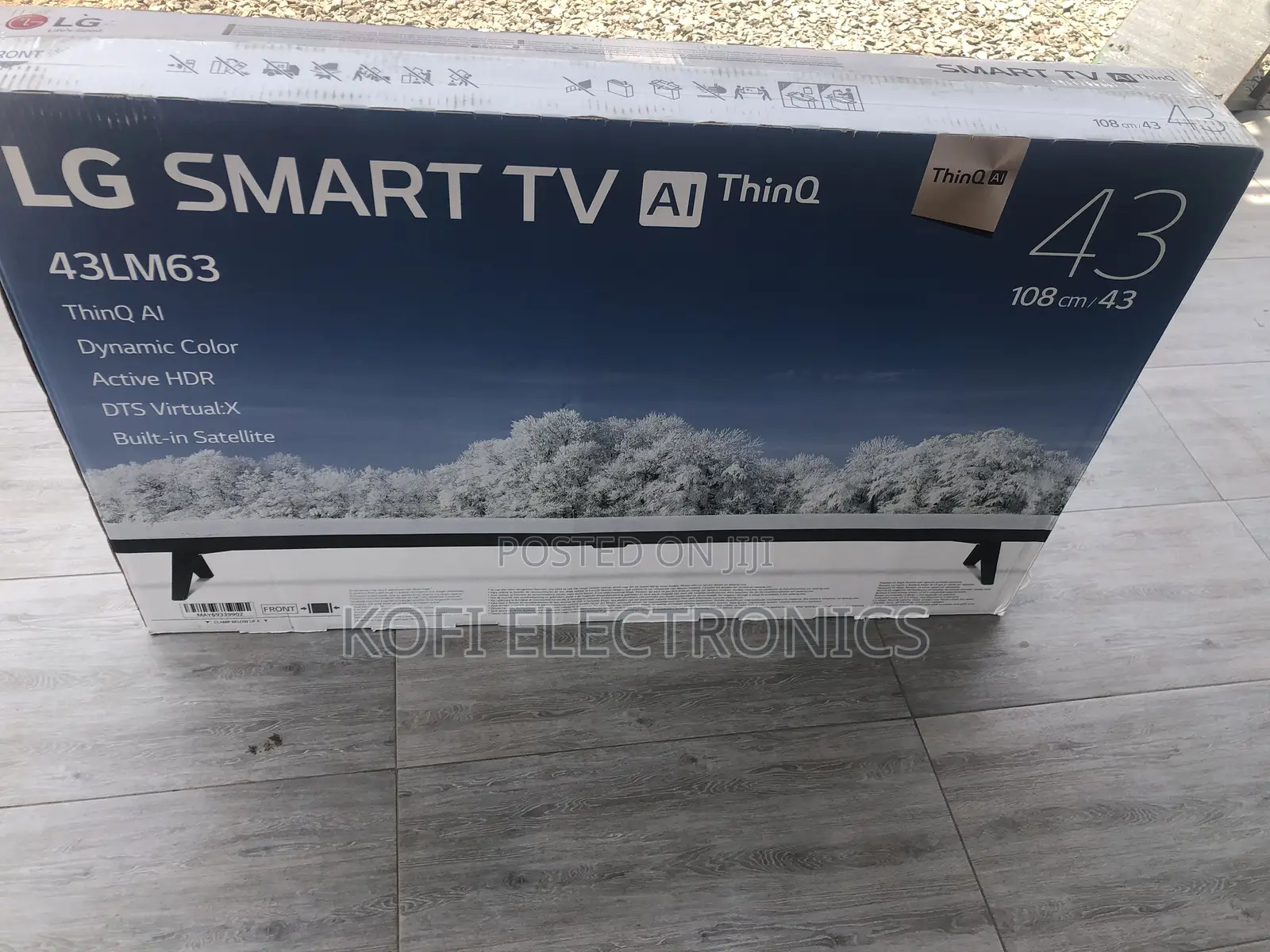 Incredible HDR LG Digital Satellite LED TV 43" 43lm6300pvb
