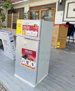 Authentic Zara 12TM Double Door Electric Fridge,Gray.