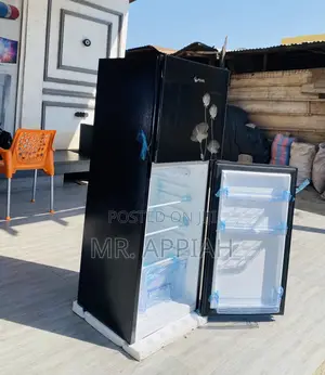 Durable Pearl PF-217T-2B 2 Door Electric Fridge,Mirror.