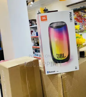 Authentic JBL Pulse 5 Bluetooth Speaker(Rainbow).