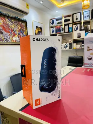 Bluetooth Portable JBL Charge5 Bluetooth Speaker(Blueblack)