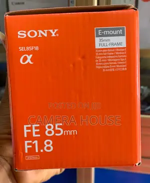 Sony Fe 85mm F1.8 Lens