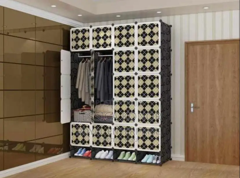 20 Cubes Plastic Wardrobe Available in Sizes