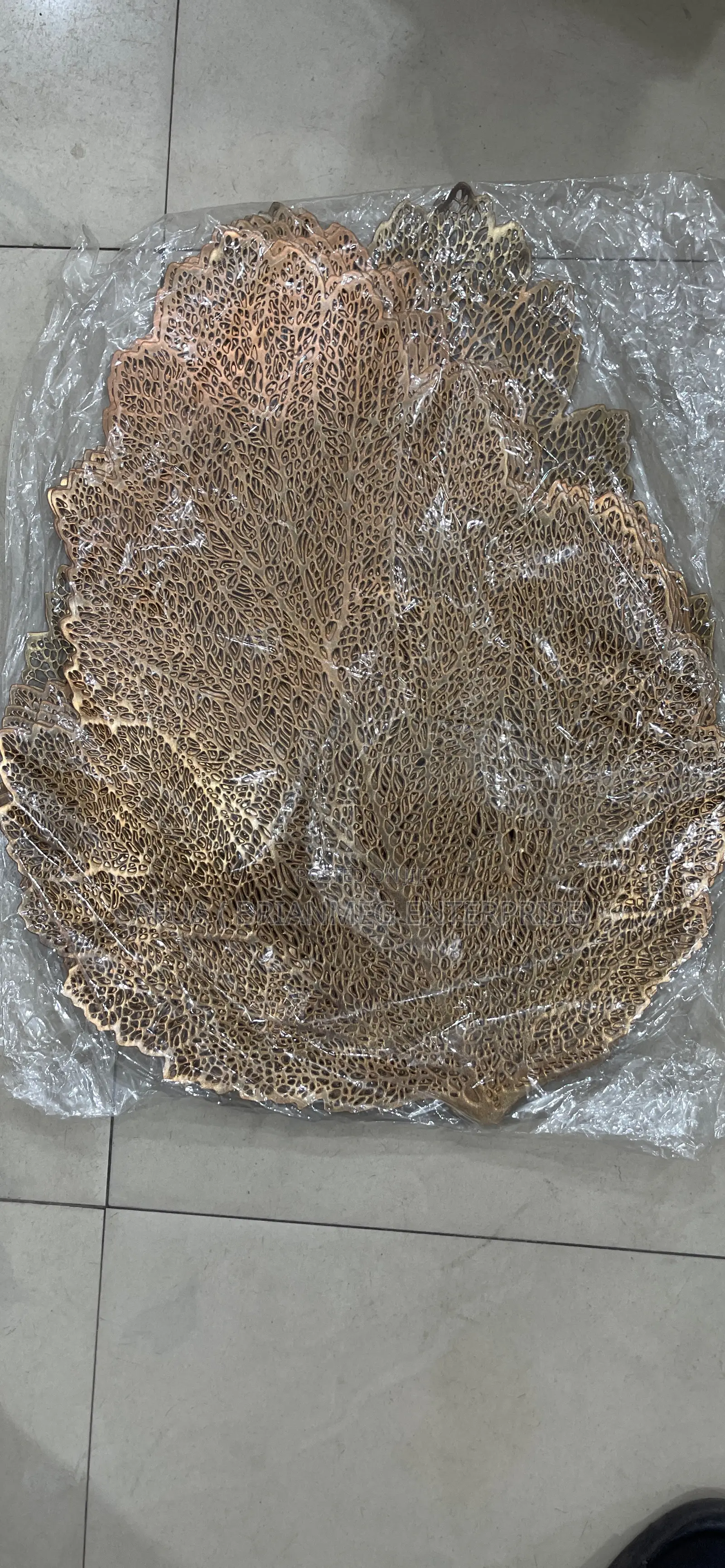 PVC Placemats / Silicon Decorative Floral Table Mats