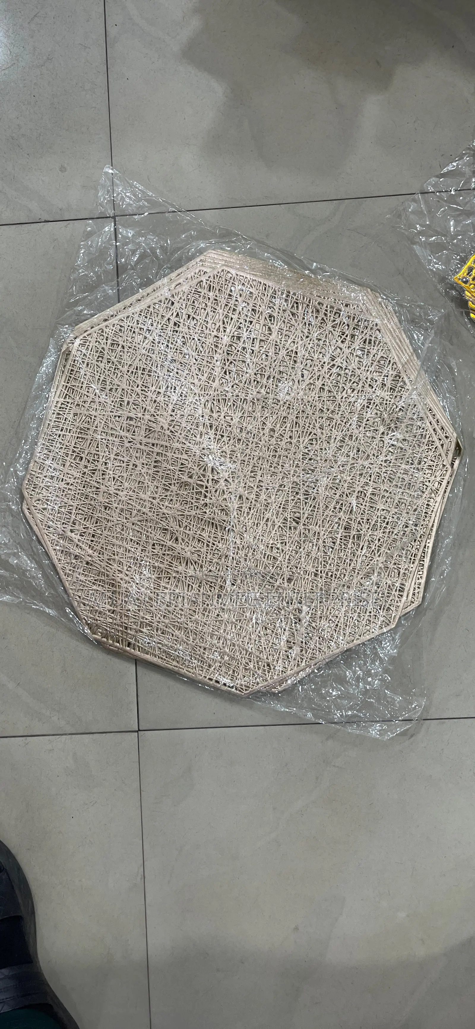 PVC Placemats / Silicon Decorative Floral Table Mats