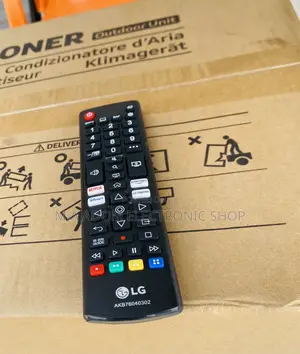 Authentic LG Electric Remote Control (Black).