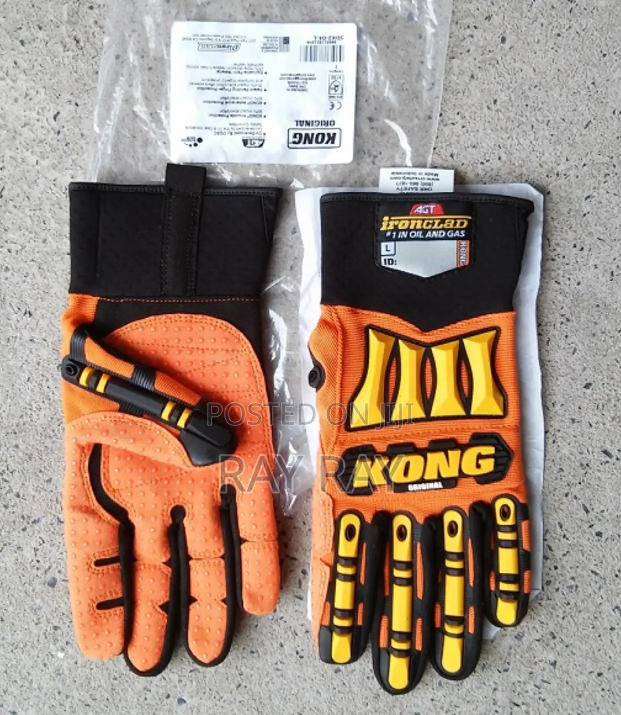 Ironclad/Wenaas Original Oil Gas Safety Impact Gloves