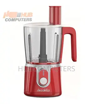 Decakila-Kmmg005r Decakila Cordless Food Processor Red