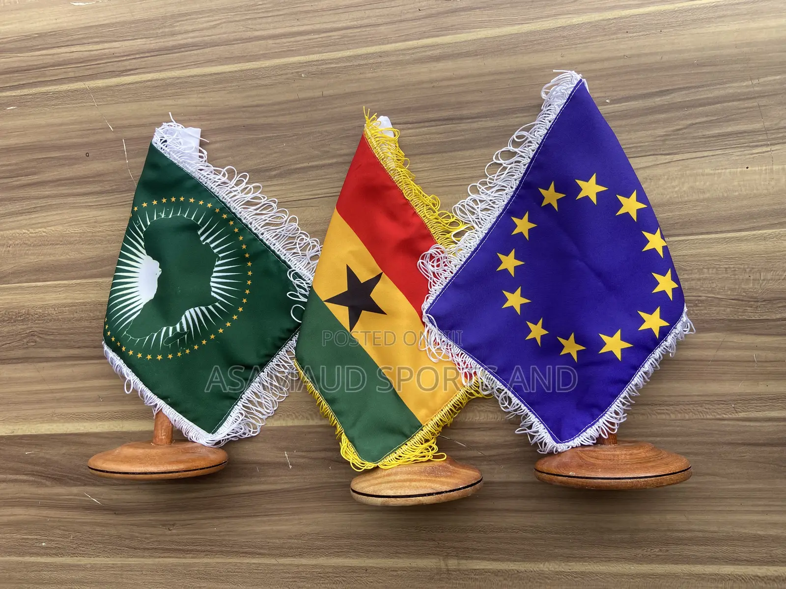 Original Table Top Flag Stand at Cool Price