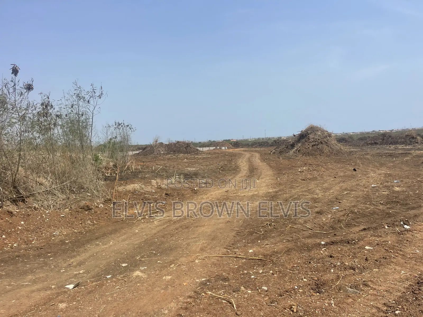 A Verging Land for Sale at Borteyman