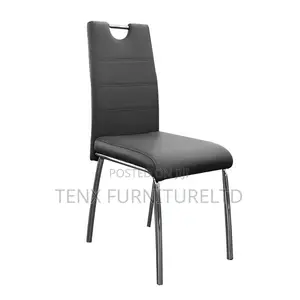 Dining Chair (Metal Stainless Steel) Single