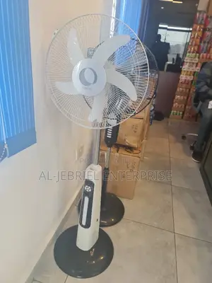 Rechargable Fan Solar and Electricity Charge 16”