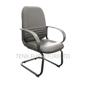 Visitor Chair W/Pl Armrest BLK