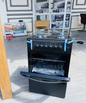 Authentic Volcano 3 Gas + 1 Electric Burner(Black).
