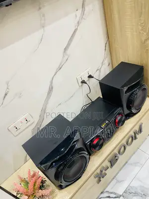 High Quality LG Xboom CJ44 Bluetooth Speaker(Black).