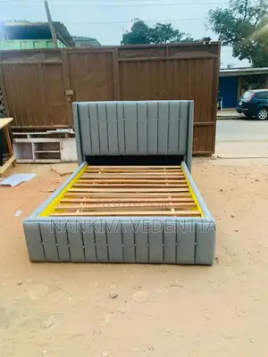 Leather Double Bed Frame