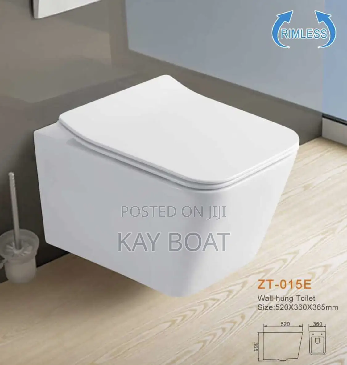 A Wall Hung Water Closet