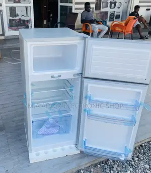 Extremely Cooling Zara 12TM Double Door Electric Fridge,Gray
