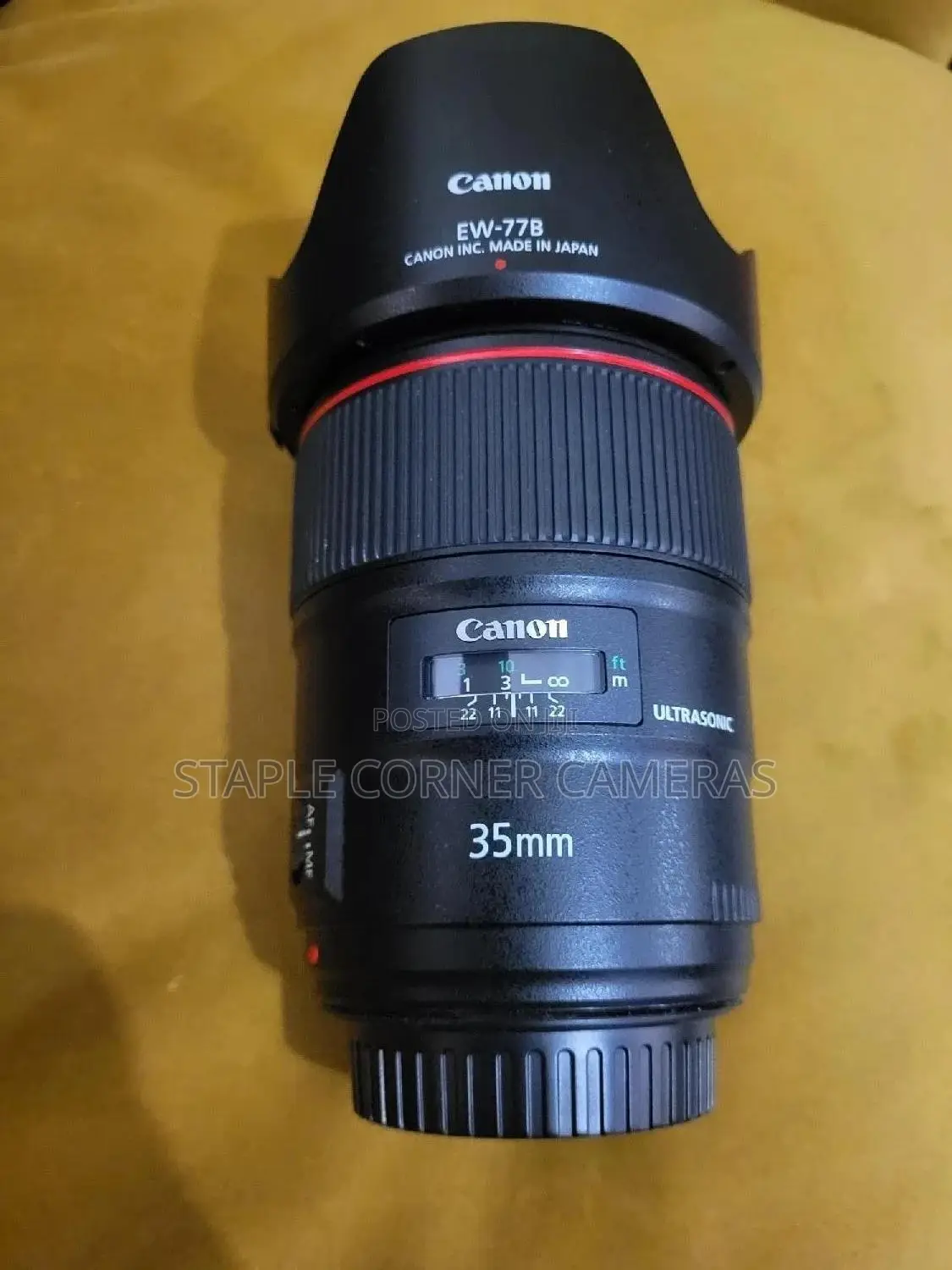 Canon EF 35mm F/1.4l II USM Wide Angle Lens