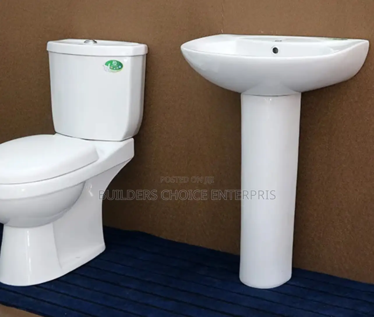 WC With Wash Basin With Pedestal (Dual Flush 456)