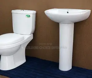 WC With Wash Basin With Pedestal (Dual Flush 456)