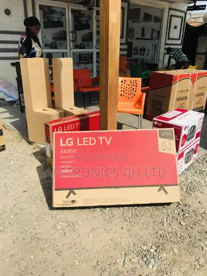 Smart Black LG LP50 Led UHD Glossy 43 Inches Electric Tv