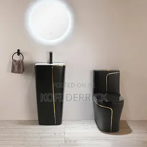 Luxurious WC Set -Black