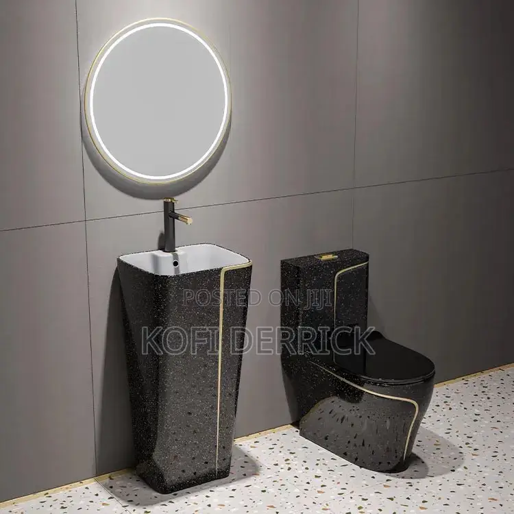 Luxurious WC Set -Black