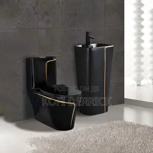 Luxurious WC Set -Black