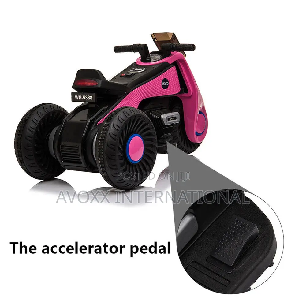 Electric Ride-on Motorcycle for Kids W/Music,Horn,Headlights