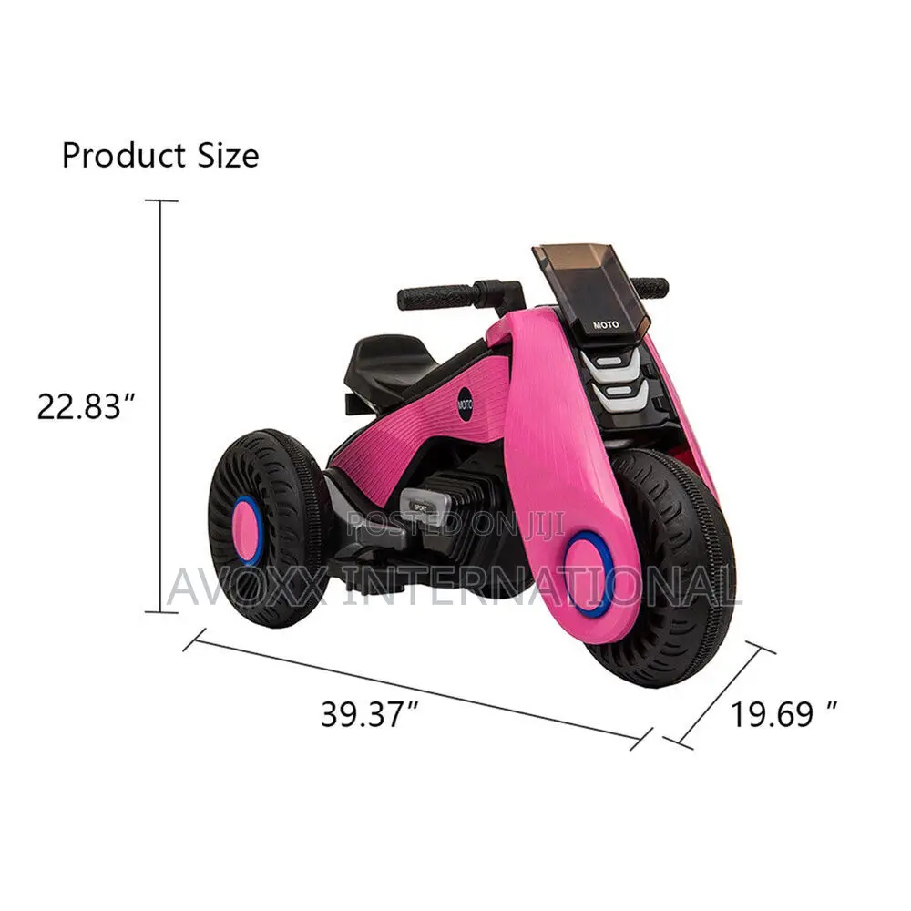 Electric Ride-on Motorcycle for Kids W/Music,Horn,Headlights